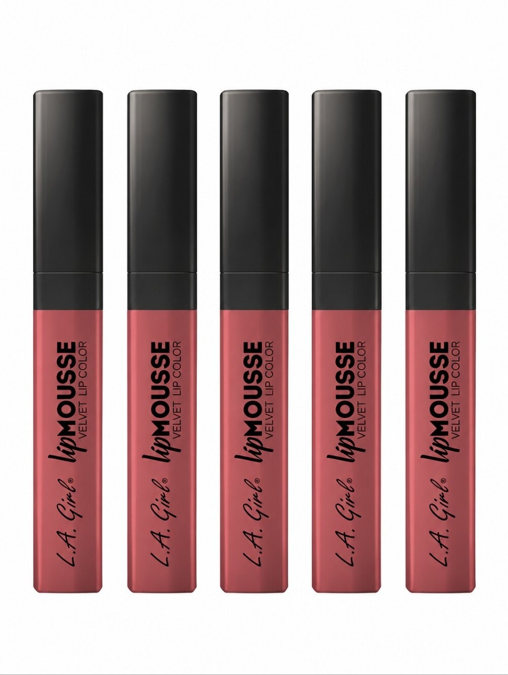 5 x LA Girl Lip Mousse Squad